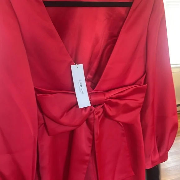 Dress by EVER NEW Red Satan mini dress - Picture 5 of 7